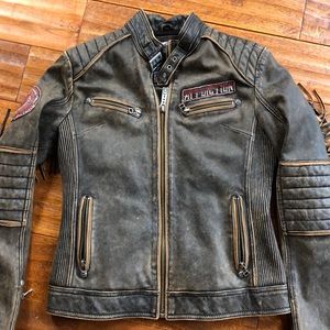 Limited Edition Never worm Affliction Moto jacket